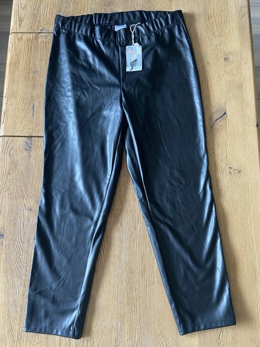 Mega damen kunstleder hose - mega,