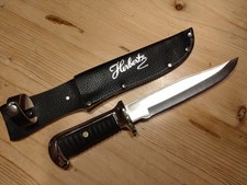 Herbertz Bowie Jagdmesser AISI 420 Scheide Fahrtenmesser Outdoormesser