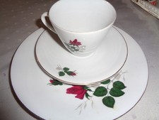 Kaffeeservice weiß mit Rosen Seltmann Weiden Bavaria 18-teilig