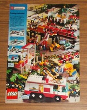 Seltene Werbung LEGO Trains
