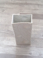 Hutschenreuther Ammoniten-Vase - Weiß - Muscheln, Bisquit-Porzellan