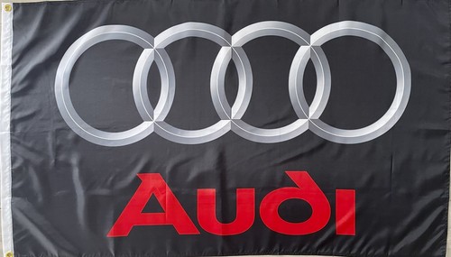 Audi cars 3x5ft flag - audi,