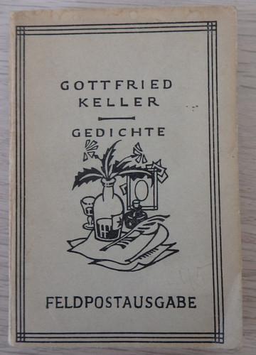 Miniaturbuch gottfried keller - gottfried,