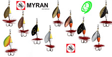 MYRAN Wipp 3g,5g,7g,10g,15g,20g Spinner Schweden Barsch Forelle Hecht Rapfen