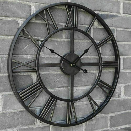Große outdoor garten wanduhr - große,