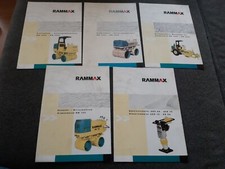 Prospekt RAMMAX  Walzen Stampfer 