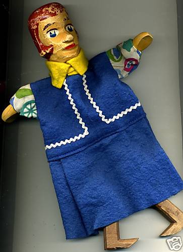 Handspielpuppe holz - holz, --