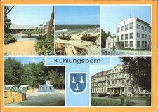 Kuehlungsborn Ostseebad Konzertgarten Bootsliegeplatz Erholungs