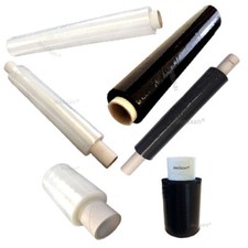 Palettenfolie Schrumpfverpackung Stretchfolie klar schwarz Mini praktisch Wickel Full Sortiment 