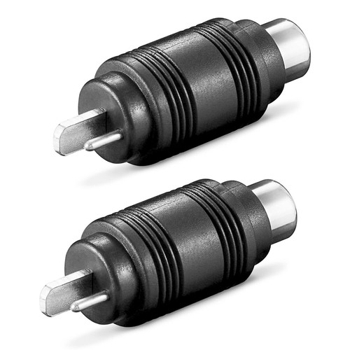 Din lautsprecherstecker zu - 2x,