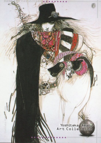 Trading card amano yoshitaka - card,