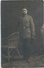 S123,Foto,Unteroffizier,Uniform,Koppel,Studioaufnahme,unbeschrieben,1.WK