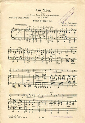 Meer lied aus dem - am,