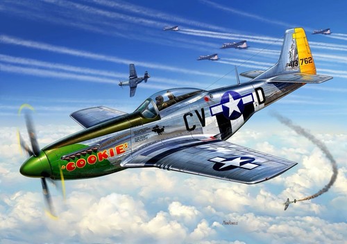 Revell 51d mustang - mustang, 04148