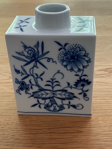 Meissen vase klein rechteckig - meissen,