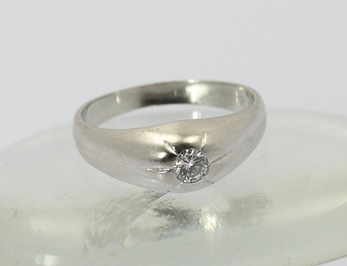 Ring 14k 585 er weiß - ring,