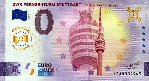 Null euro schein - 0,