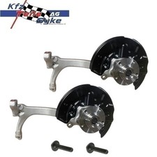 2x ACHSSCHENKEL VORNE LINKS + RECHTS KOMPLETT VORMONTIERT FÜR AUDI A4 SEAT EXEO