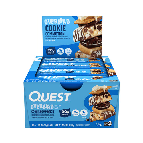 Quest nutrition overload bars - nutrition,