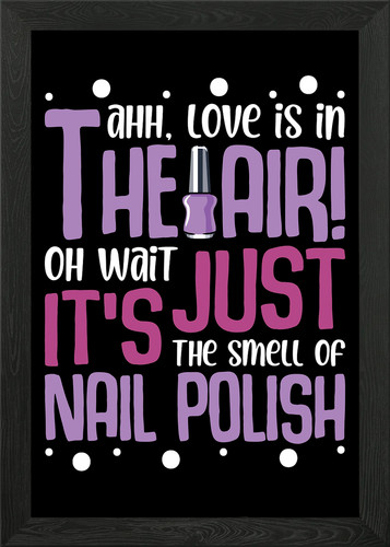 Nail tech lack gerahmtes - lack,