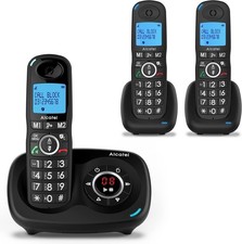 Alcatel XL595 Voice Trio schnurloses Anrufbeantworter Anrufschutz Haustelefon