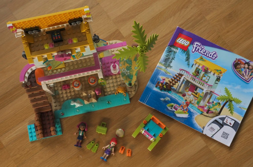 Lego friends strandhaus mit - strandhaus,