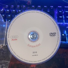 Audi MMI 2G HIGH NAVI Kartenupdate DVD Disc (Osteuropa) A4/A5/A6/A8/Q7 East E