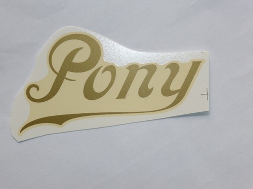 Nsu pony schriftzug abziehbild - pony,