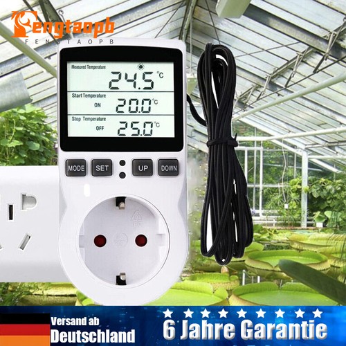 Temperaturregler steckdose - temperaturregler,