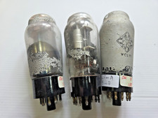 3x VCL11 DKE38 VOLKSEMPFANGER   Röhre Tube getestet mit Funke W19