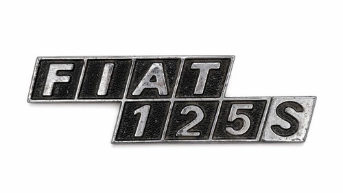 Original fiat 125 emblem - original,