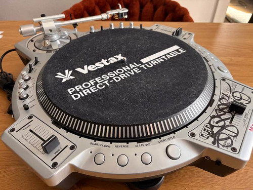 Vestax qfo silver turntable - qfo, *