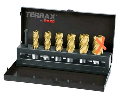 Terrax ruko kernbohrer satz - terrax, by