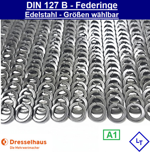 Din 127 federring - din,