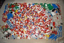 60er / 70er Jahre Legosteine, ca. 4,7 Kg!!! Konvolut!