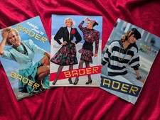 3x BADER Prospekte 1988 +