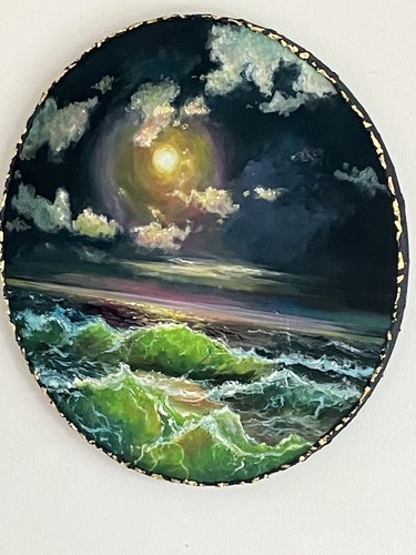 Wunderschönes bild handgemalt - bild,