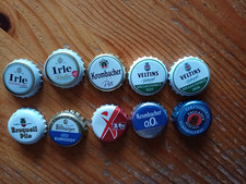 10 verschiedene Kronkorken -