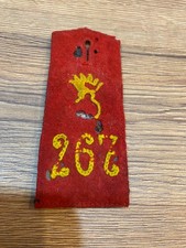 1.Weltkrieg  Schulterklappe