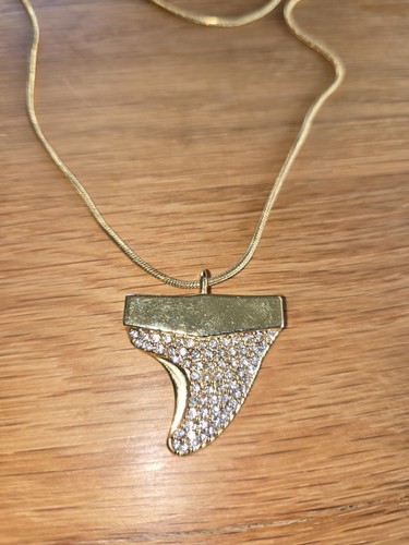 Halskette modeschmuck hai zahn - hai,
