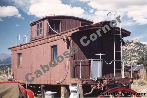 Rgw 01108 caboose buena - d&rgw, #01108