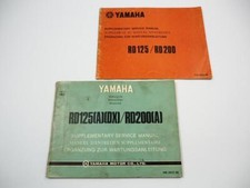 Yamaha RD125 RD200 A DX