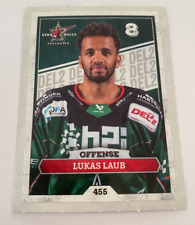 Lukas Laub #455 Sticker DEL2 Star Bulls Rosenheim Saison 24/25