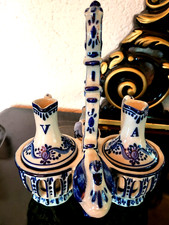 altes Essig & Öl & Salz+Pfeffer Menage