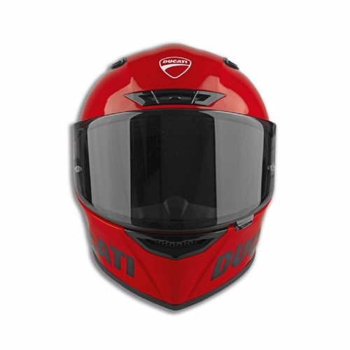 Ducati logo red integralhelm - logo,