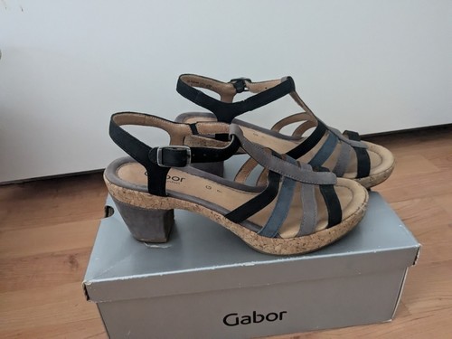 Gabor damen sandalen leder - gabor,