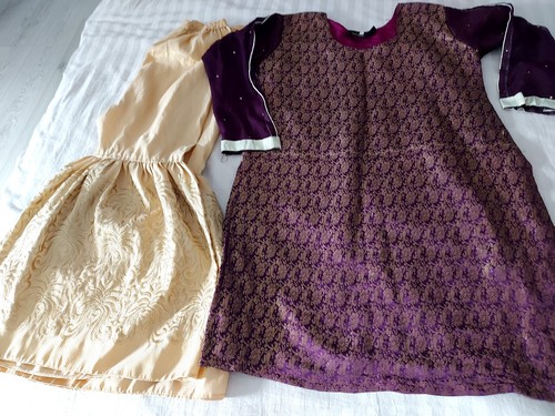 Asiatische lengha lila - asiatische,