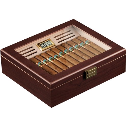 Humidor aus holz - aus, digital