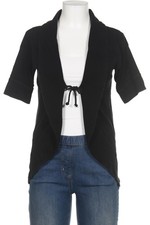 CECIL Strickjacke Damen Cardigan Jacke Gr. M Baumwolle Schwarz #bhlyl2f