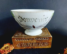 Alte Milchkaffeeschale Frankreich Souvenir Bol Ancien Shabby-Stil Landhausstil